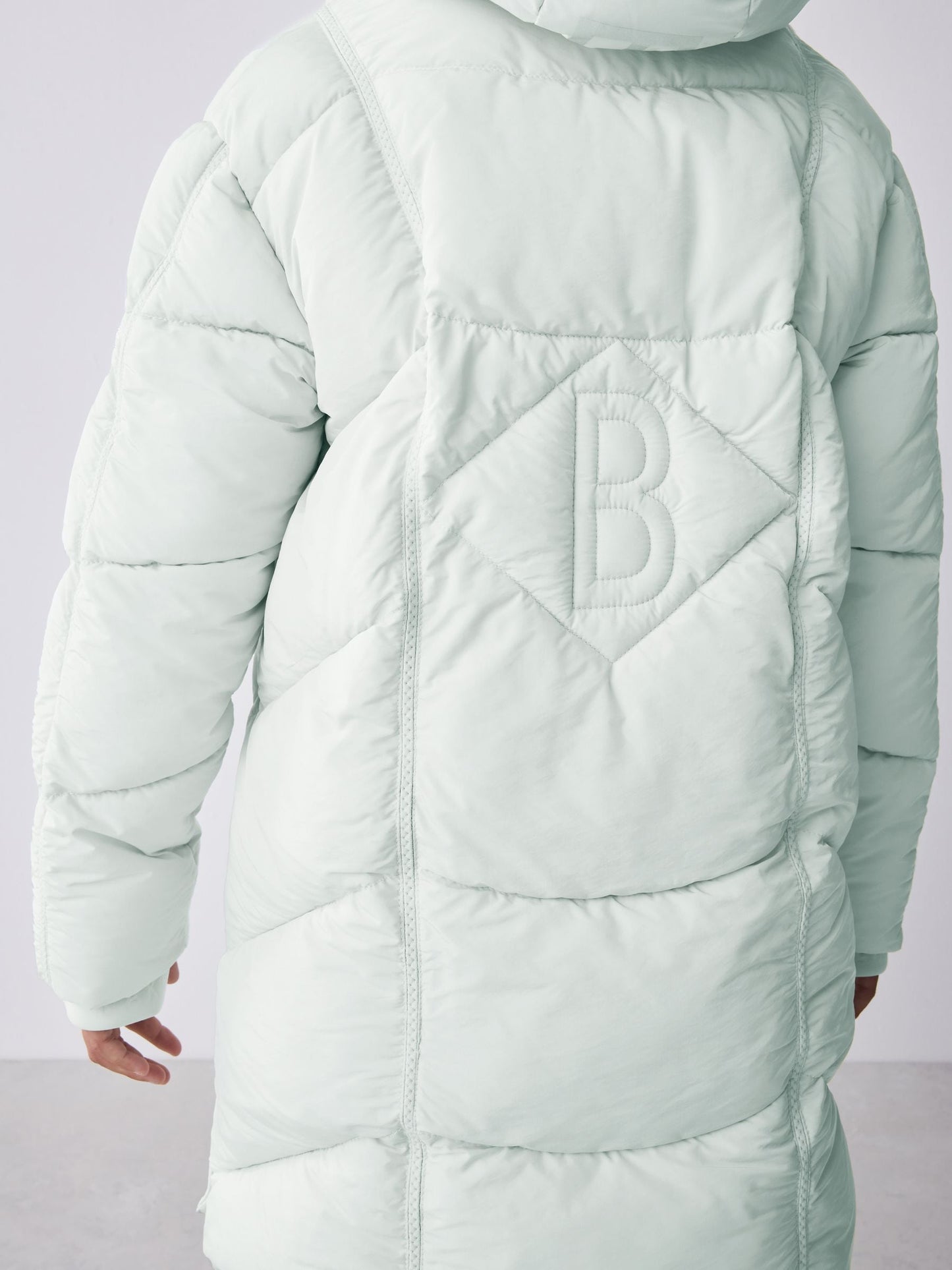 Baker by Ted Baker Shower Resistant Bow Pocket Chevron Padded Coat image 5