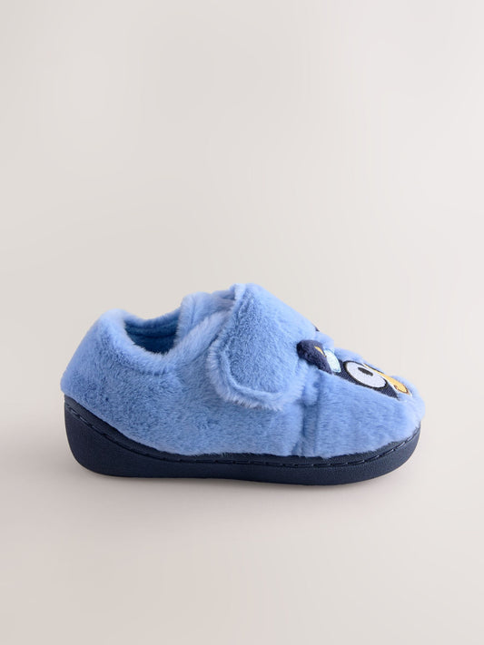 Blue/Orange Bluey Cupsole Slippers image 2