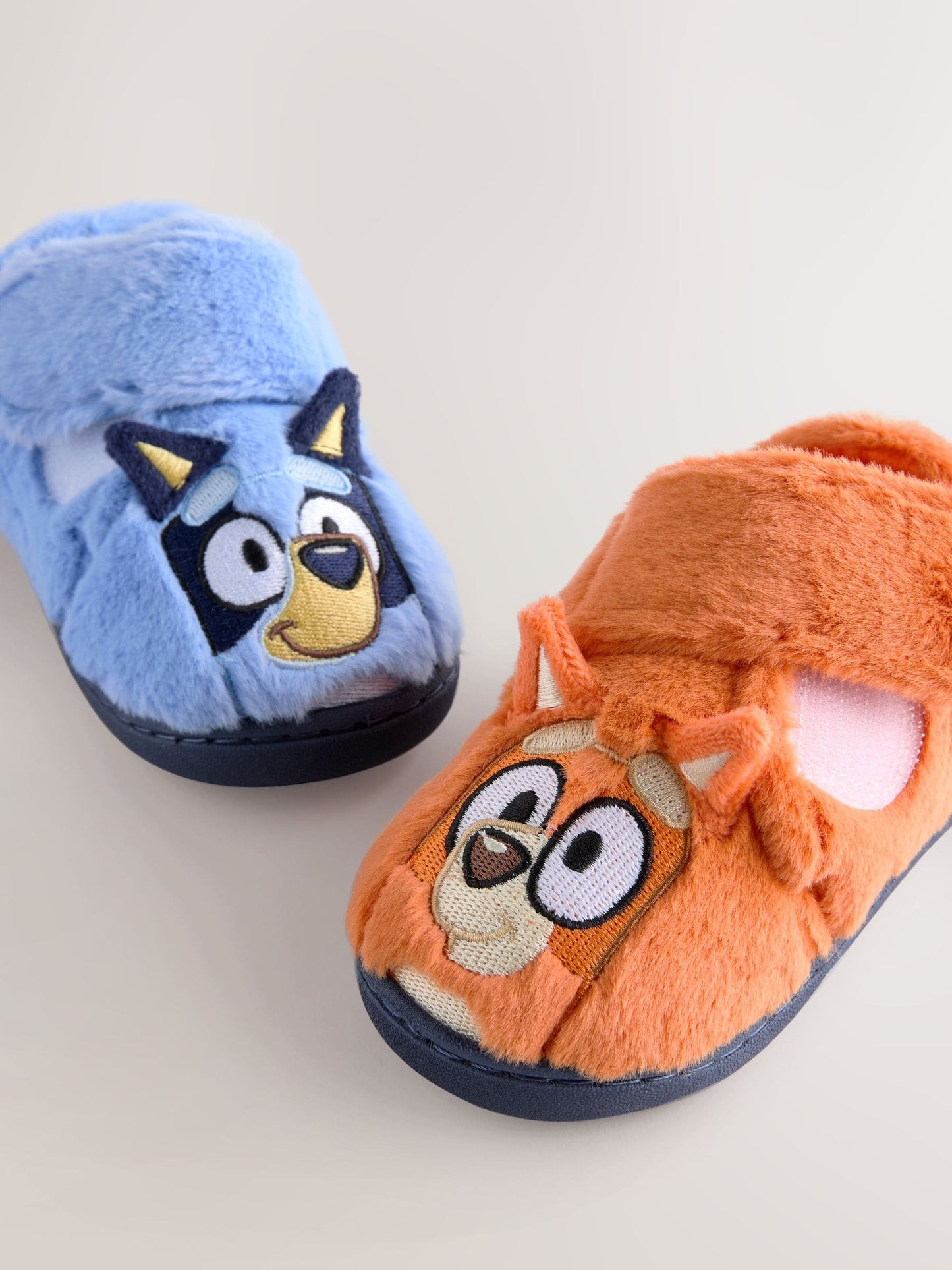Dsiney Kidz - Blue/Orange Bluey Cupsole Slippers image 3