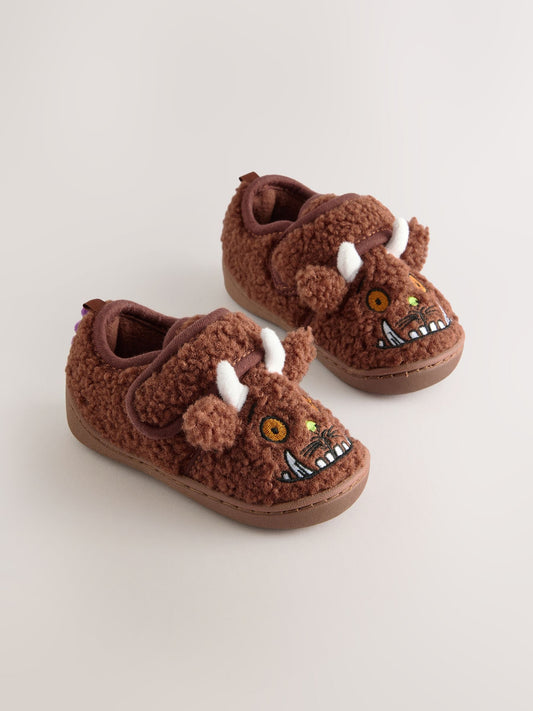 Brown Gruffalo Cupsole Slippers image 1