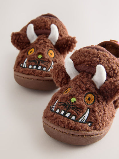 Brown Gruffalo Cupsole Slippers image 3