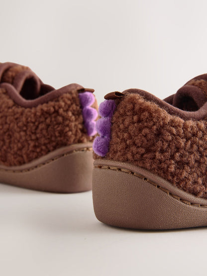 Brown Gruffalo Cupsole Slippers image 5