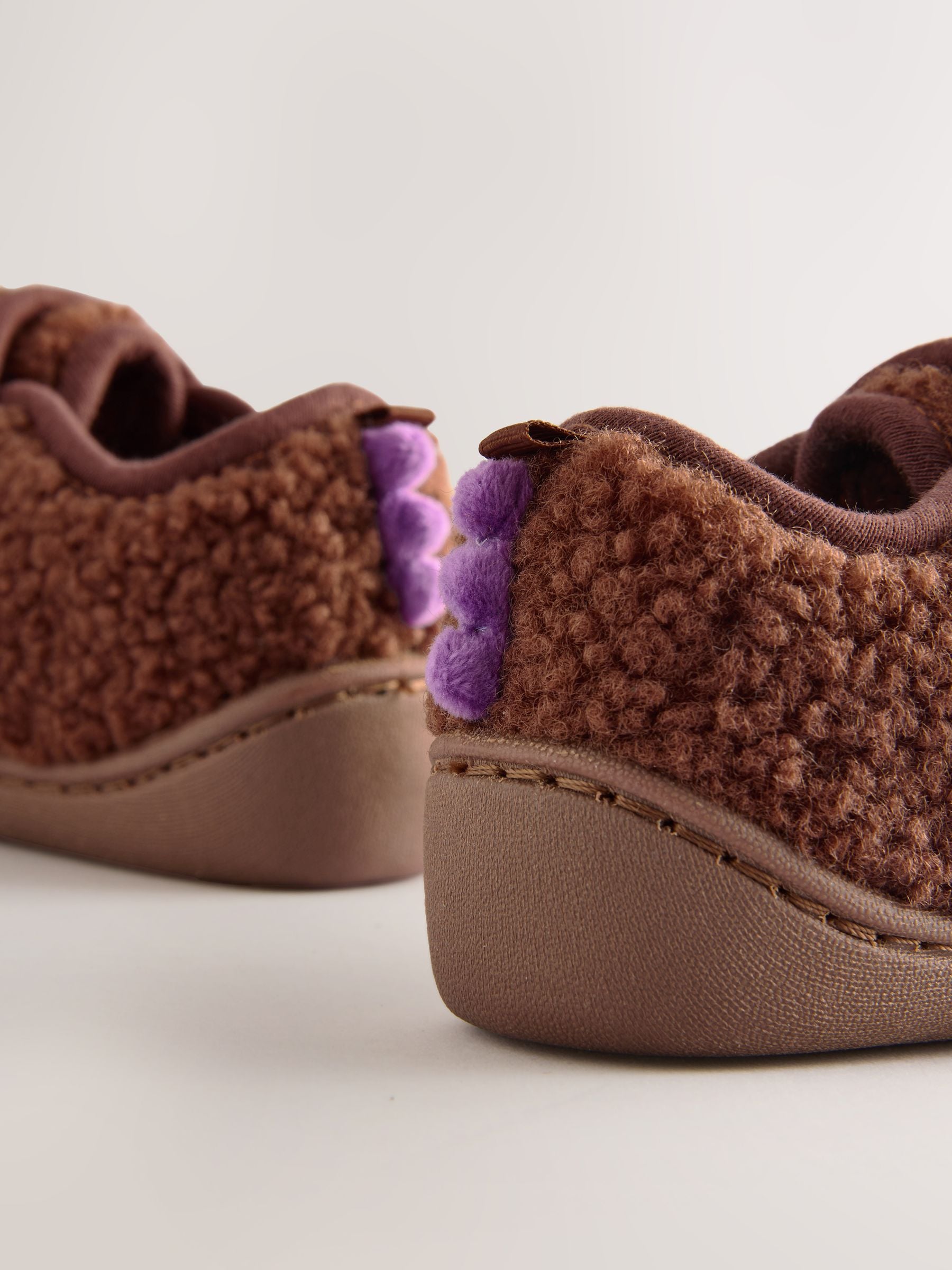Brown Gruffalo Cupsole Slippers image 4