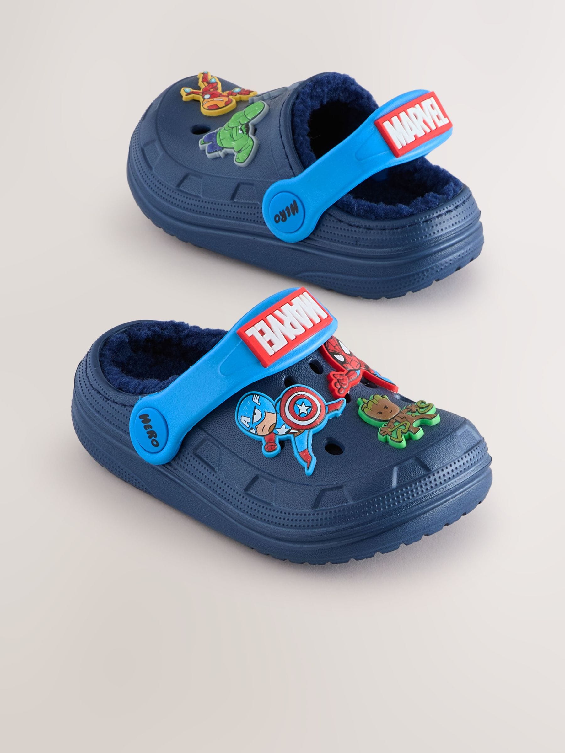 Dsiney Kidz - Navy Marvel Slipper Clogs image 1