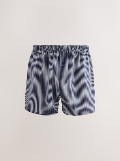 Dsiney Kidz - Navy Blue 4 pack Woven Cotton Boxers image 2
