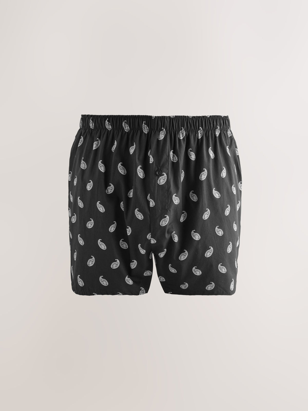Dsiney Kidz - Black Stripe 4 pack Woven Cotton Boxers image 5