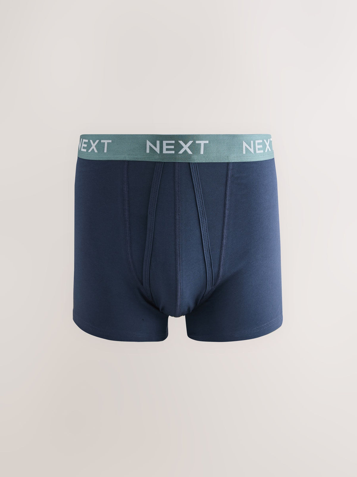 Dsiney Kidz - Navy Metallic Waistband Cotton Rich Trunk Boxers 10 Pack image 3