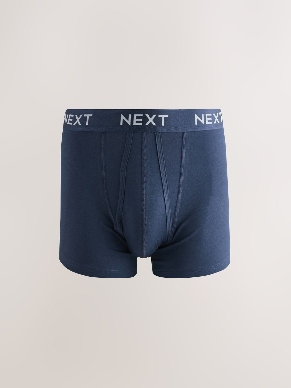 Dsiney Kidz - Navy Metallic Waistband Cotton Rich Trunk Boxers 10 Pack image 4