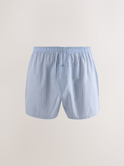 Dsiney Kidz - Blues Mixed Pattern 4 pack Woven Cotton Boxers image 4