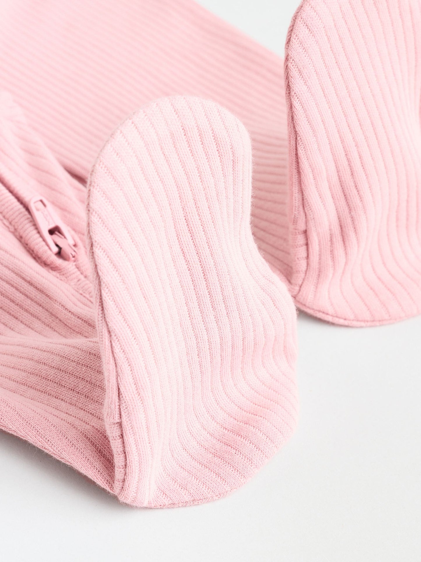 Pink 5 Pack Two Way Zip Baby Sleepsuits (0-2yrs) image 5