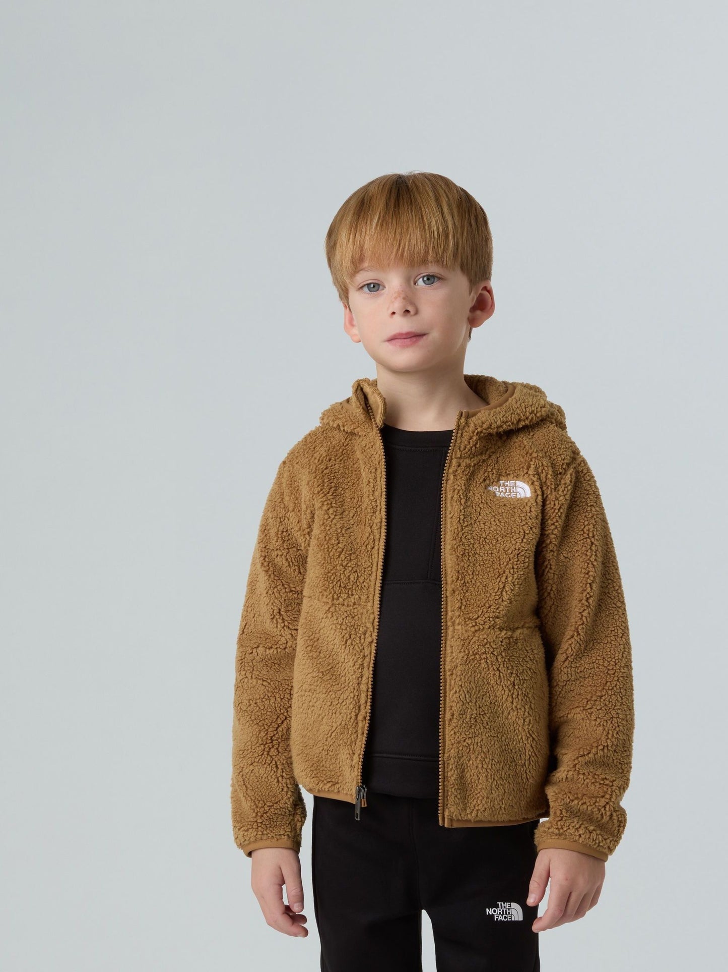 Dsiney Kidz - The North Face Brown Kids Campshire Full Zip Hooded Fleece image 4
