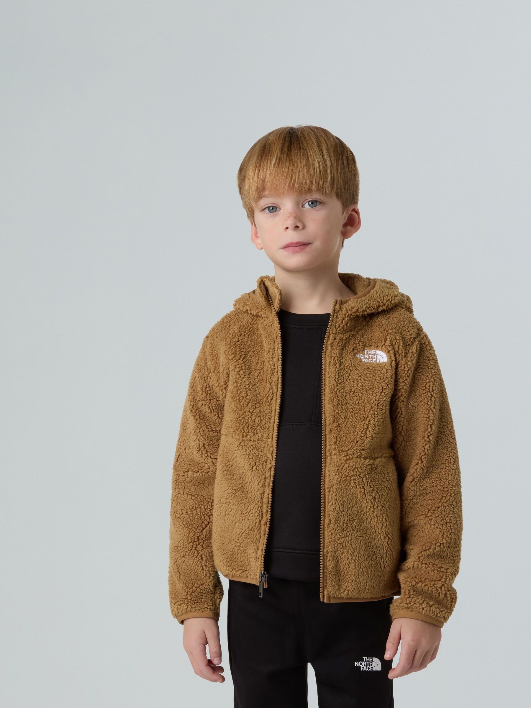 Dsiney Kidz - The North Face Brown Kids Campshire Full Zip Hooded Fleece image 4