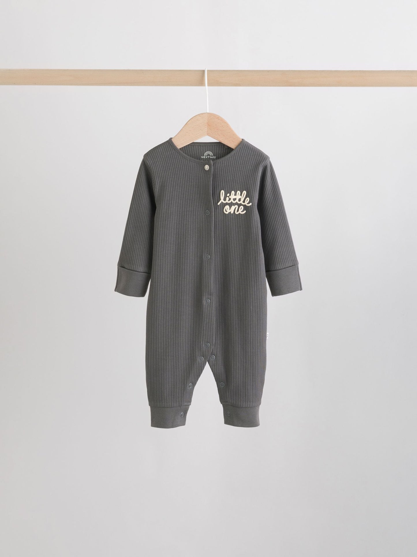 Monochrome Baby Sleepsuits 4 Pack (0mths-3yrs) image 3