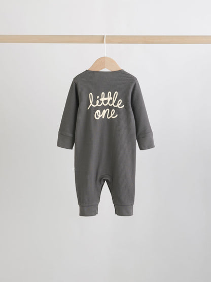 Monochrome Baby Sleepsuits 4 Pack (0mths-3yrs) image 4