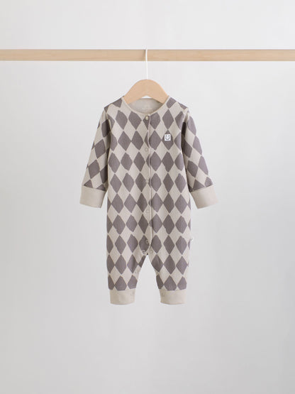 Monochrome Footless Baby Sleepsuits 4 Pack (0mths-2yrs)