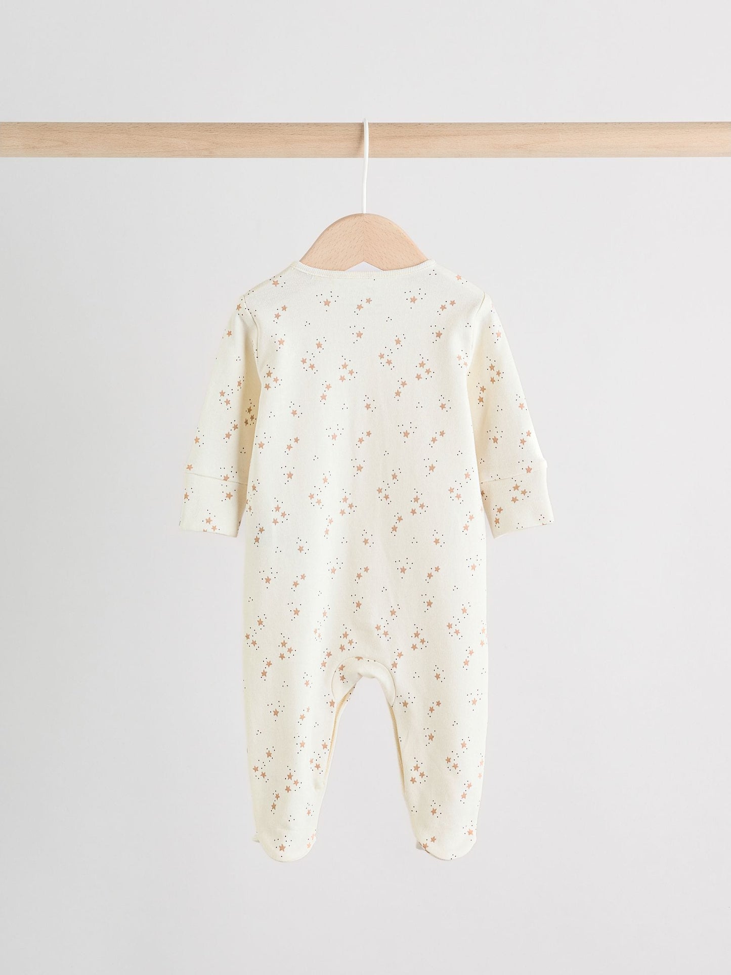 Neutral Baby Sleepsuit, Bodysuit, Beanie and Bib Set 4 Piece (0-9mths) image 5