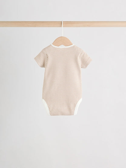 Neutral Baby Sleepsuit, Bodysuit, Beanie and Bib Set 4 Piece (0-9mths) image 6