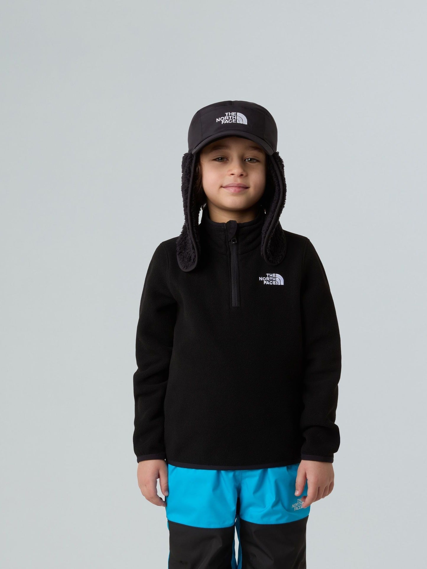 Dsiney Kidz - The North Face Black Glacier Fleece One Piece Suit image 1