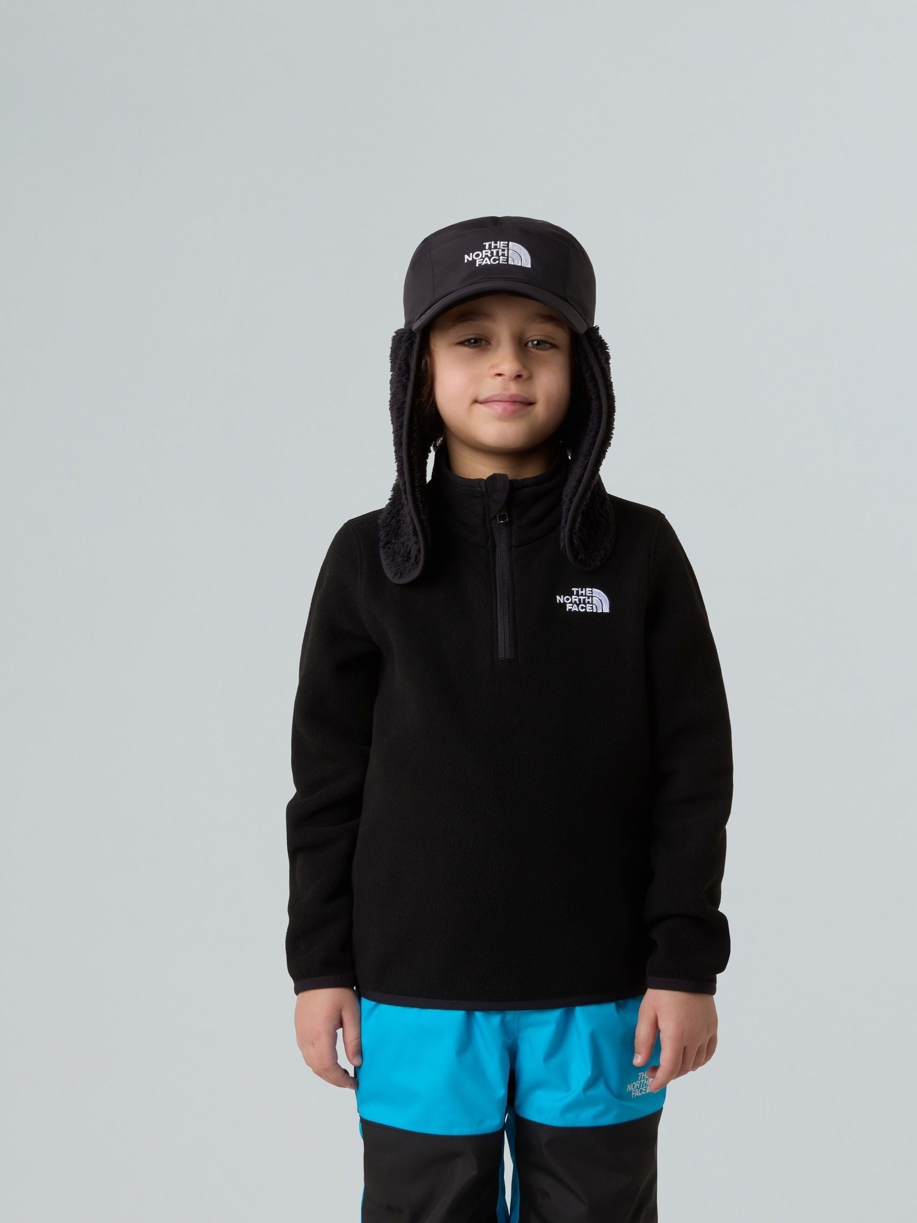 Dsiney Kidz - The North Face Black Glacier Fleece One Piece Suit image 1