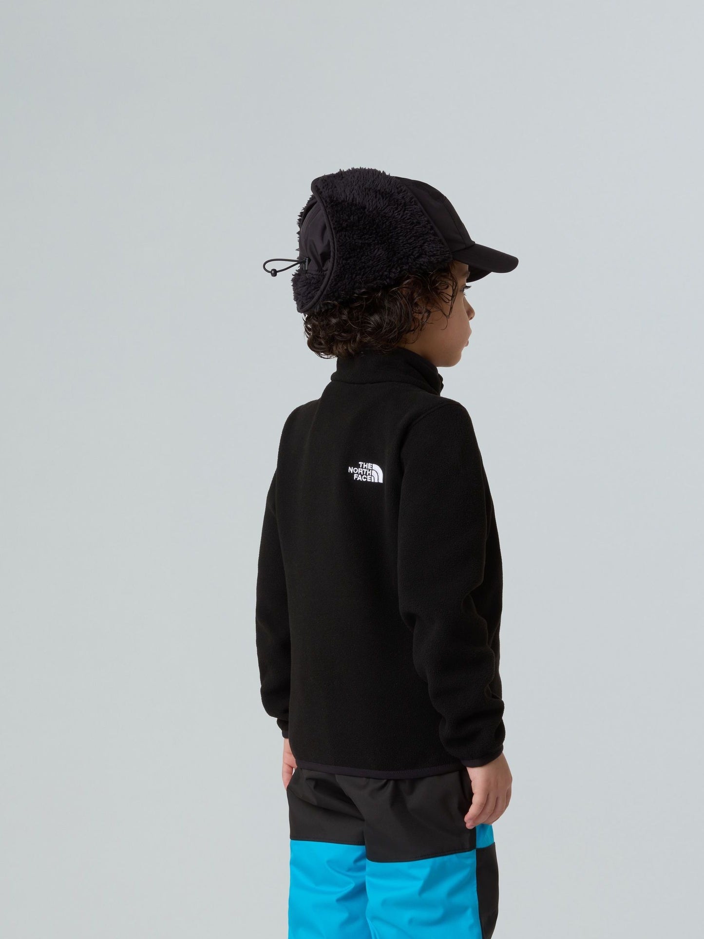 Dsiney Kidz - The North Face Black Glacier Fleece One Piece Suit image 2