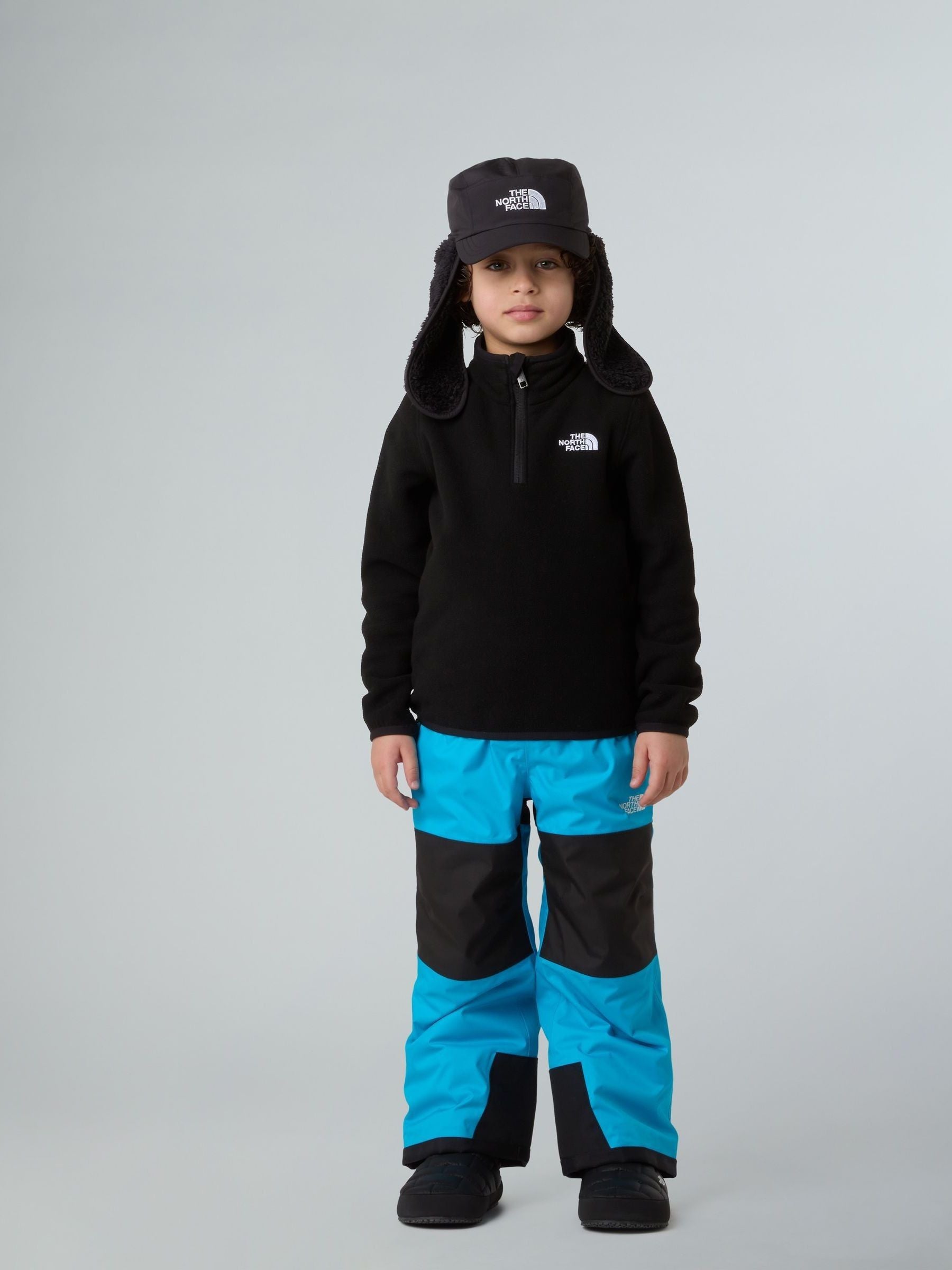 Dsiney Kidz - The North Face Black Glacier Fleece One Piece Suit image 3