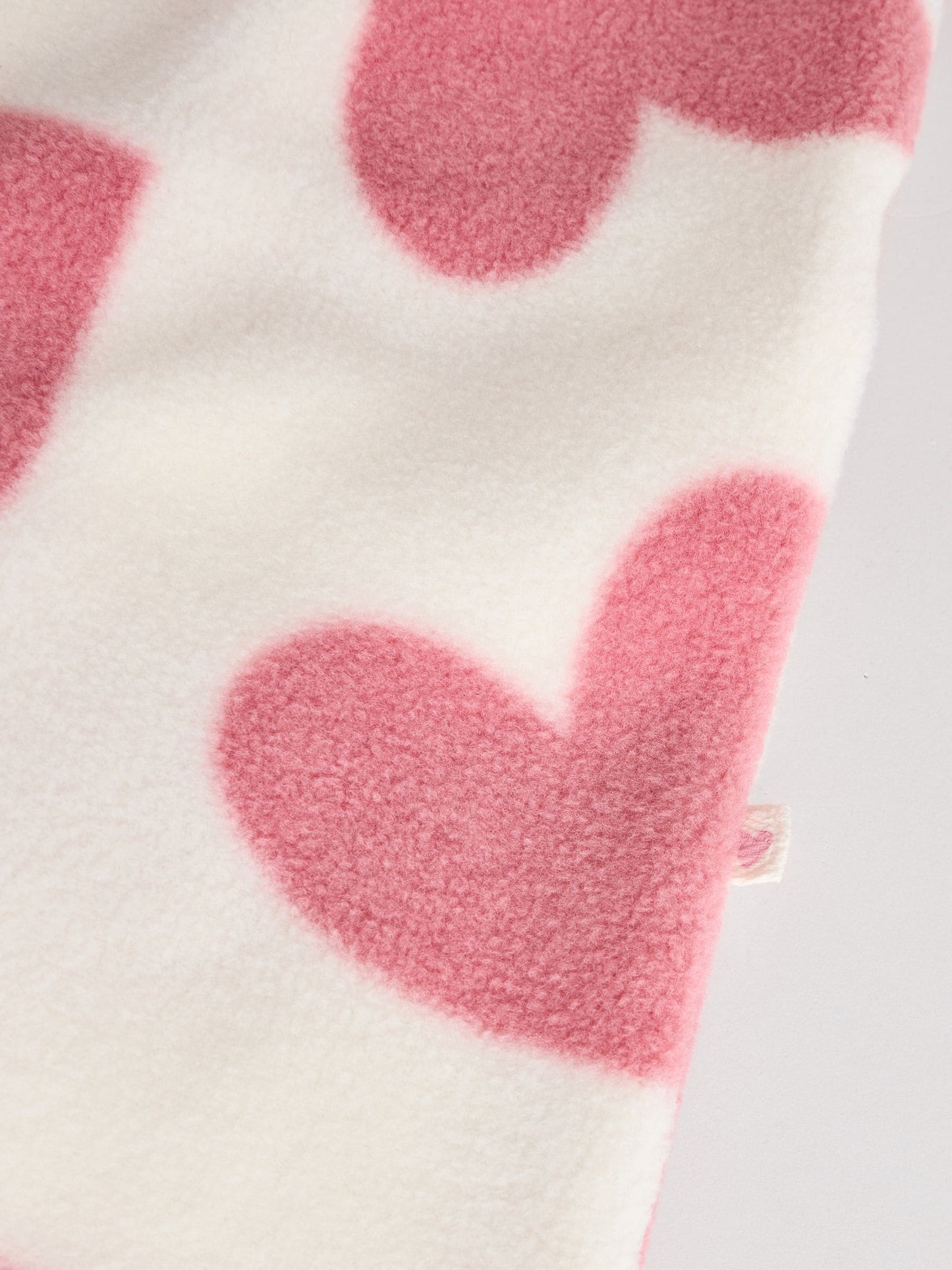 Pink 4 Pack Micro Fleece Two Way Zip Baby Sleepsuit image 5