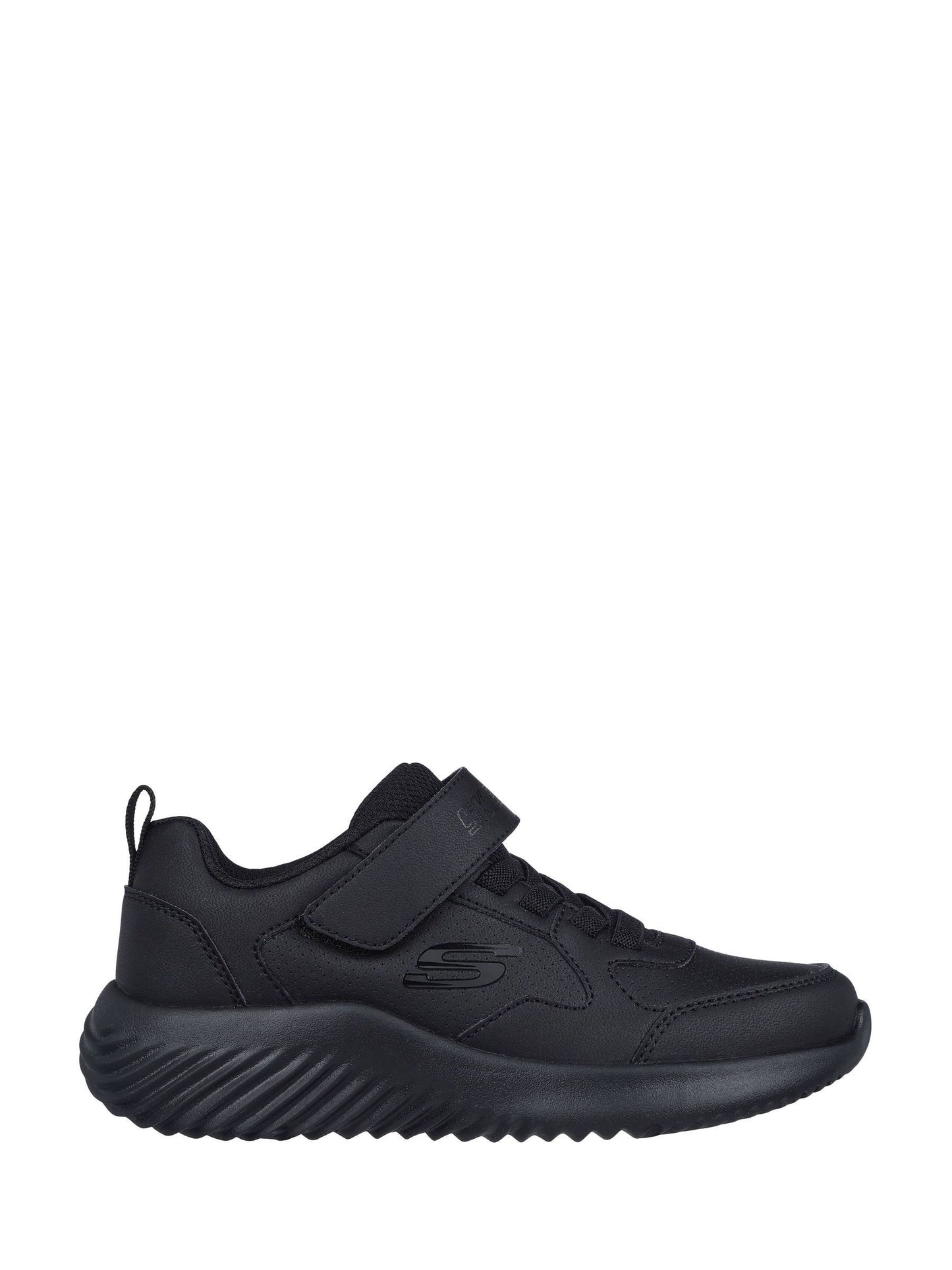 Skechers Black Bounder Power Study School Trainers image 1