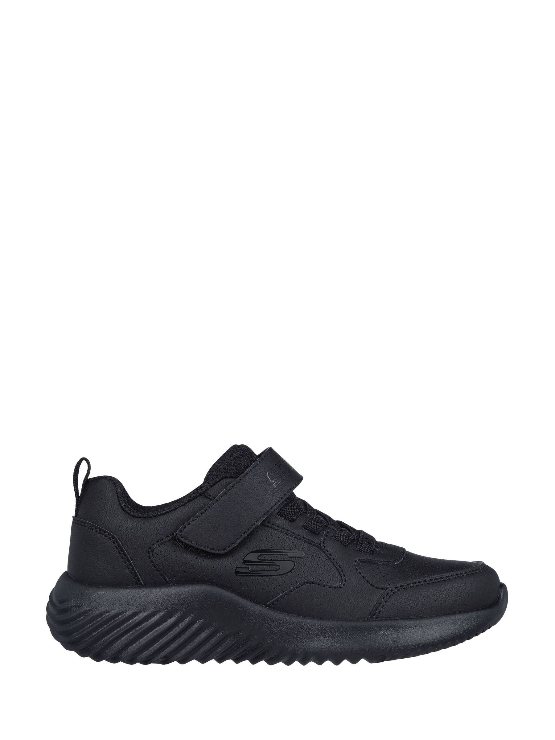 Skechers Black Bounder Power Study School Trainers image 1