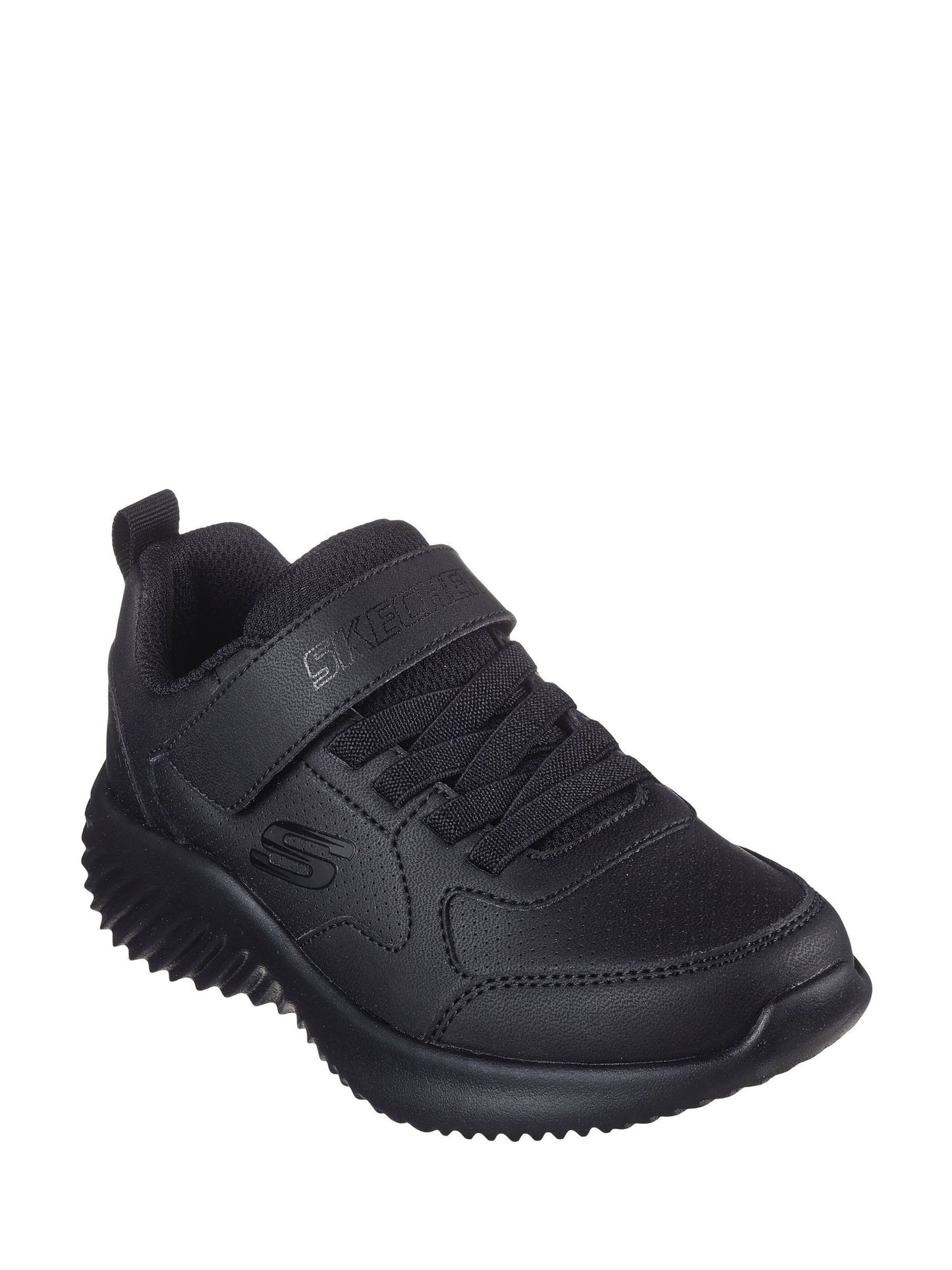 Skechers Black Bounder Power Study School Trainers image 3