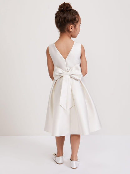 Phase Eight White Melody Ivory Satin Dress - image 2