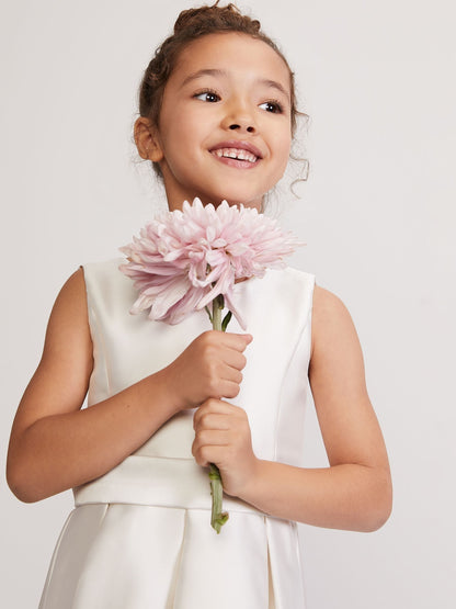 Phase Eight White Melody Ivory Satin Dress - image 4
