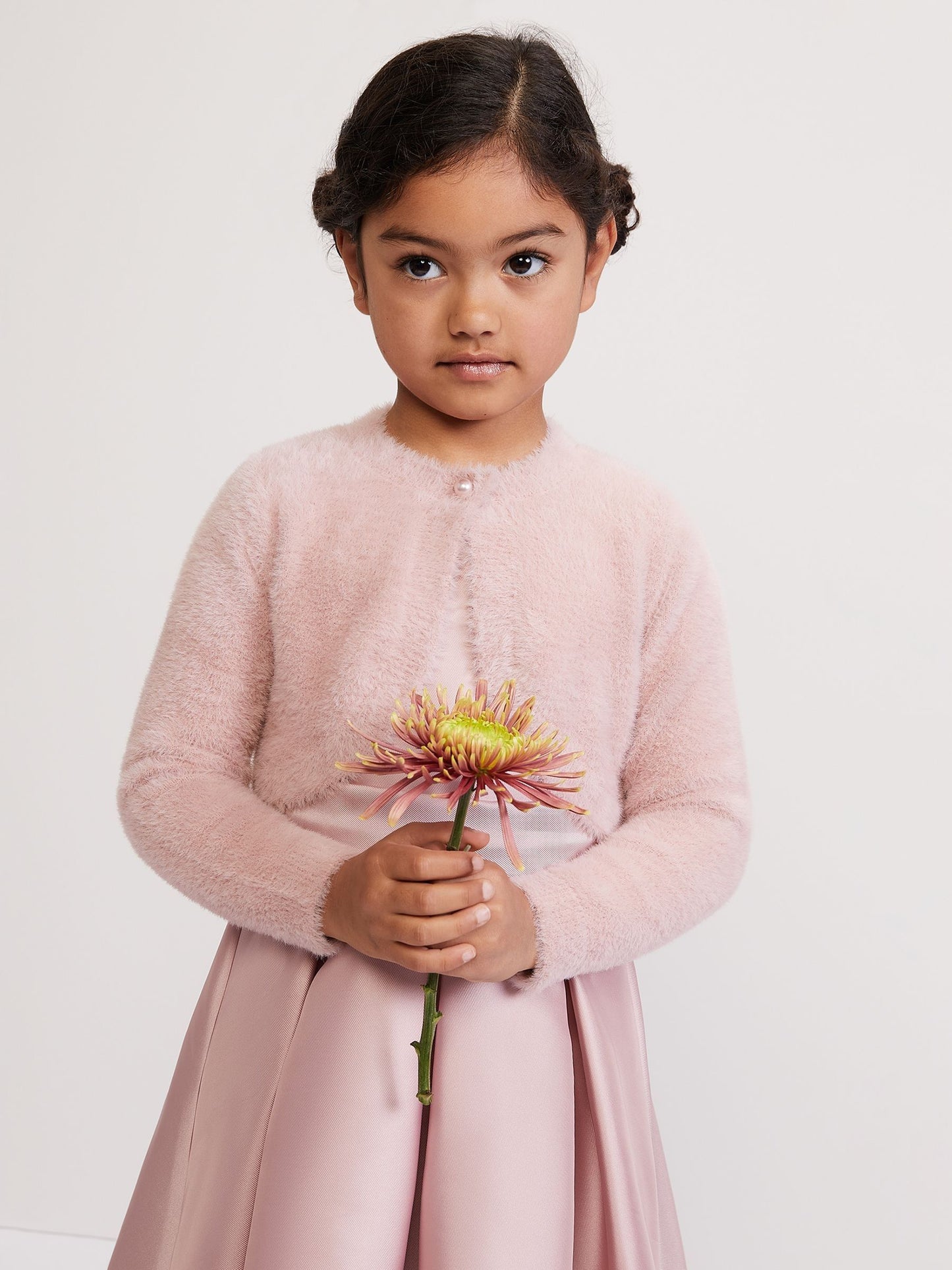Phase Eight Pink Giselle Antique Rose Fluffy Cover-Up image 1