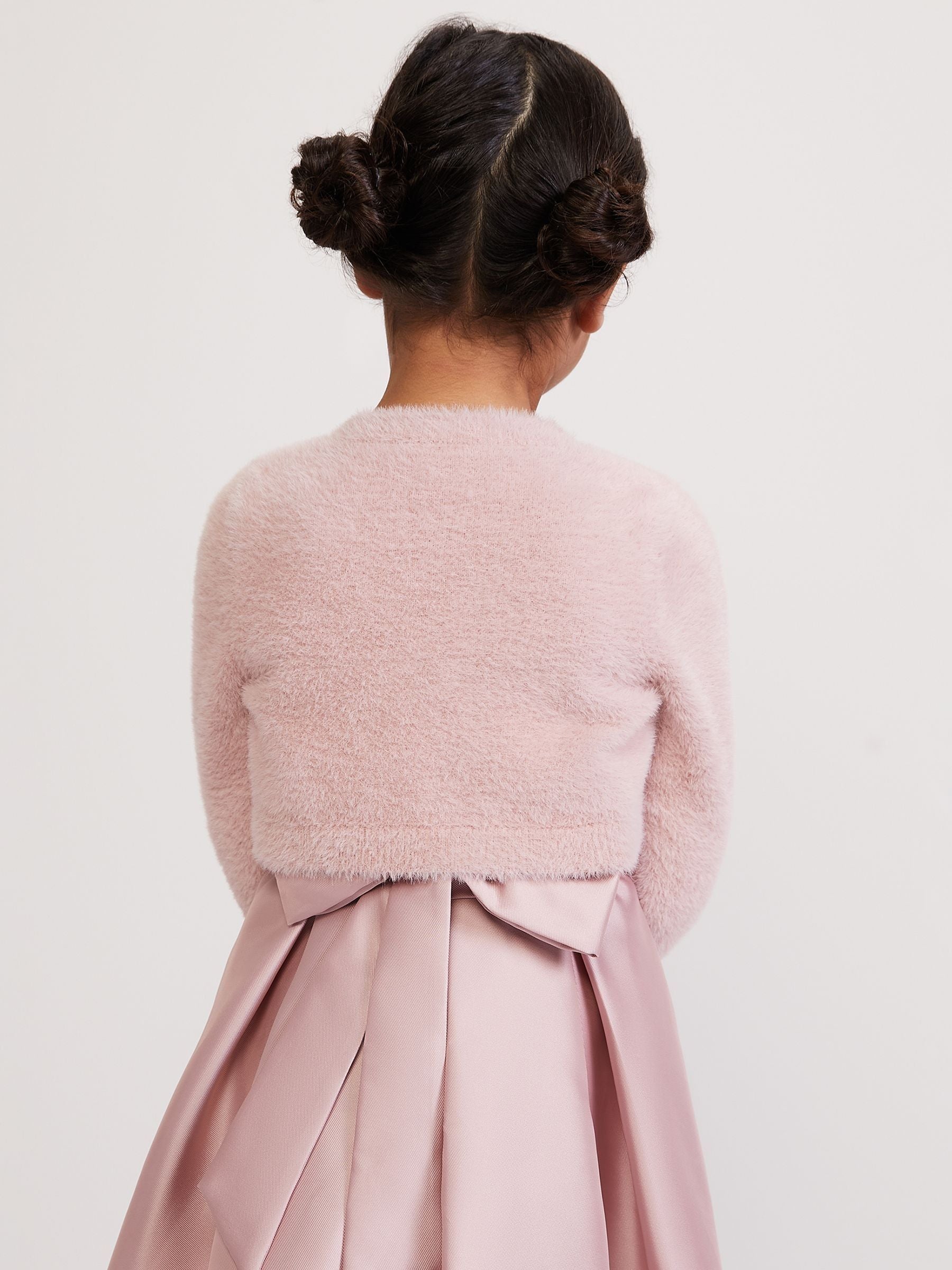 Phase Eight Pink Giselle Antique Rose Fluffy Cover-Up image 3