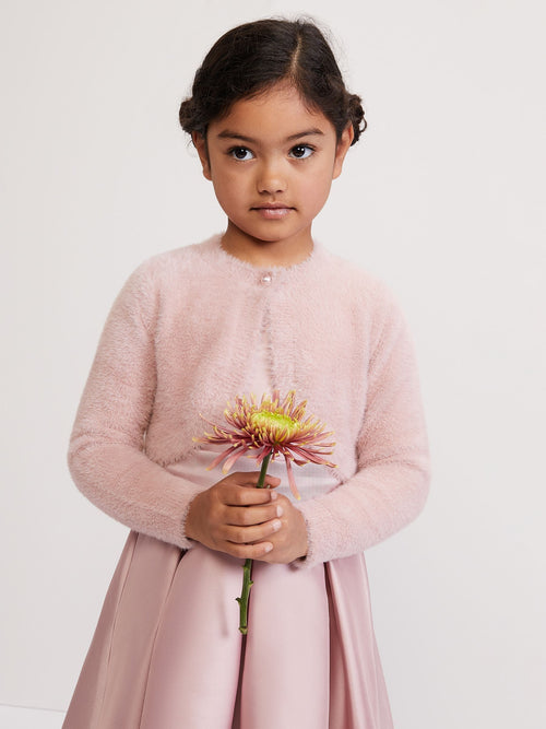 Phase Eight Pink Giselle Antique Rose Fluffy Cover-Up image 1