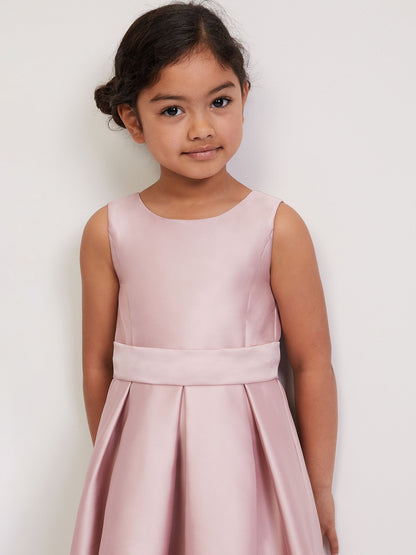 Phase Eight Pink Melody Antique Rose Satin Dress - image 4