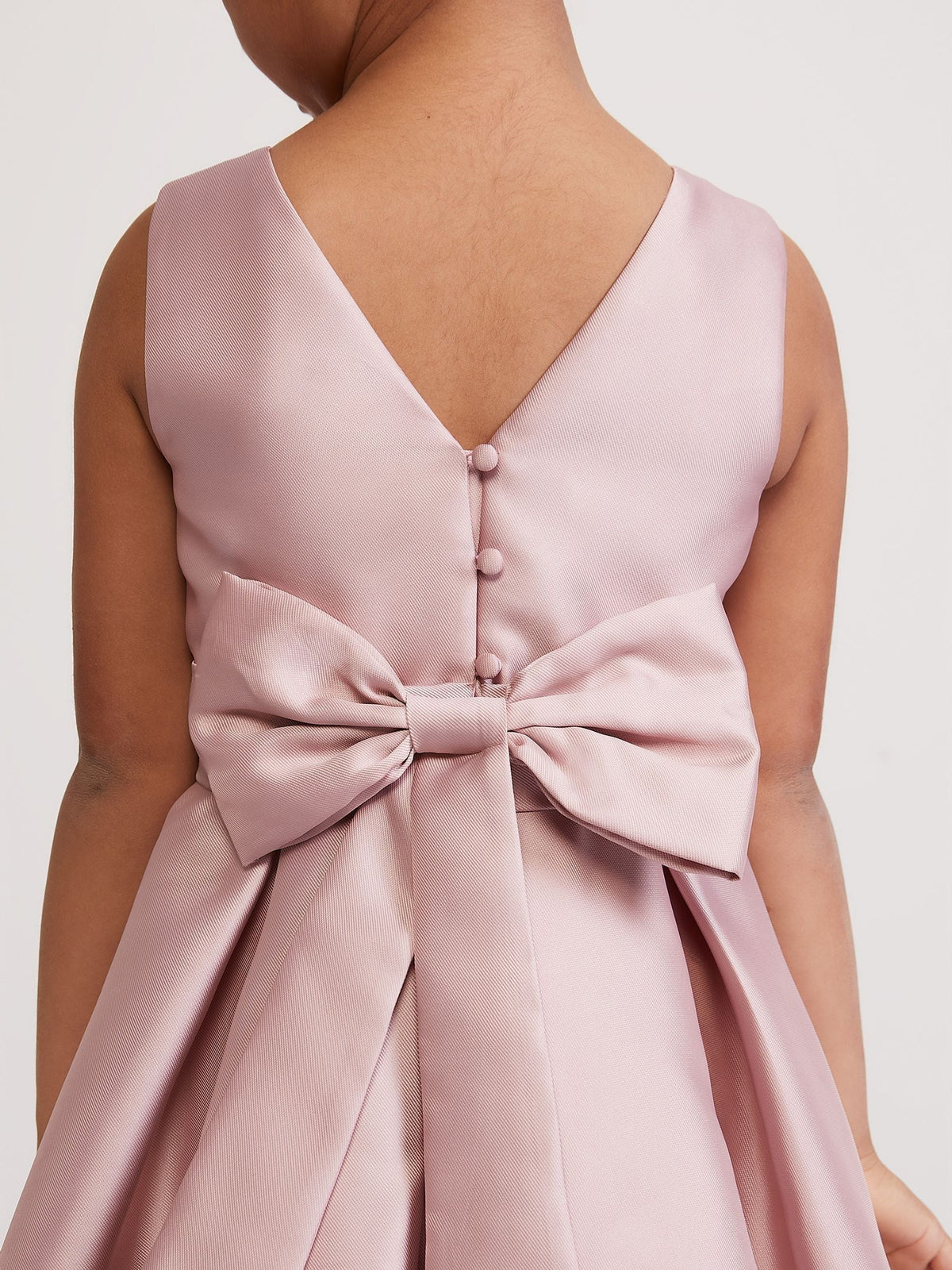 Phase Eight Pink Melody Antique Rose Satin Dress - image 5