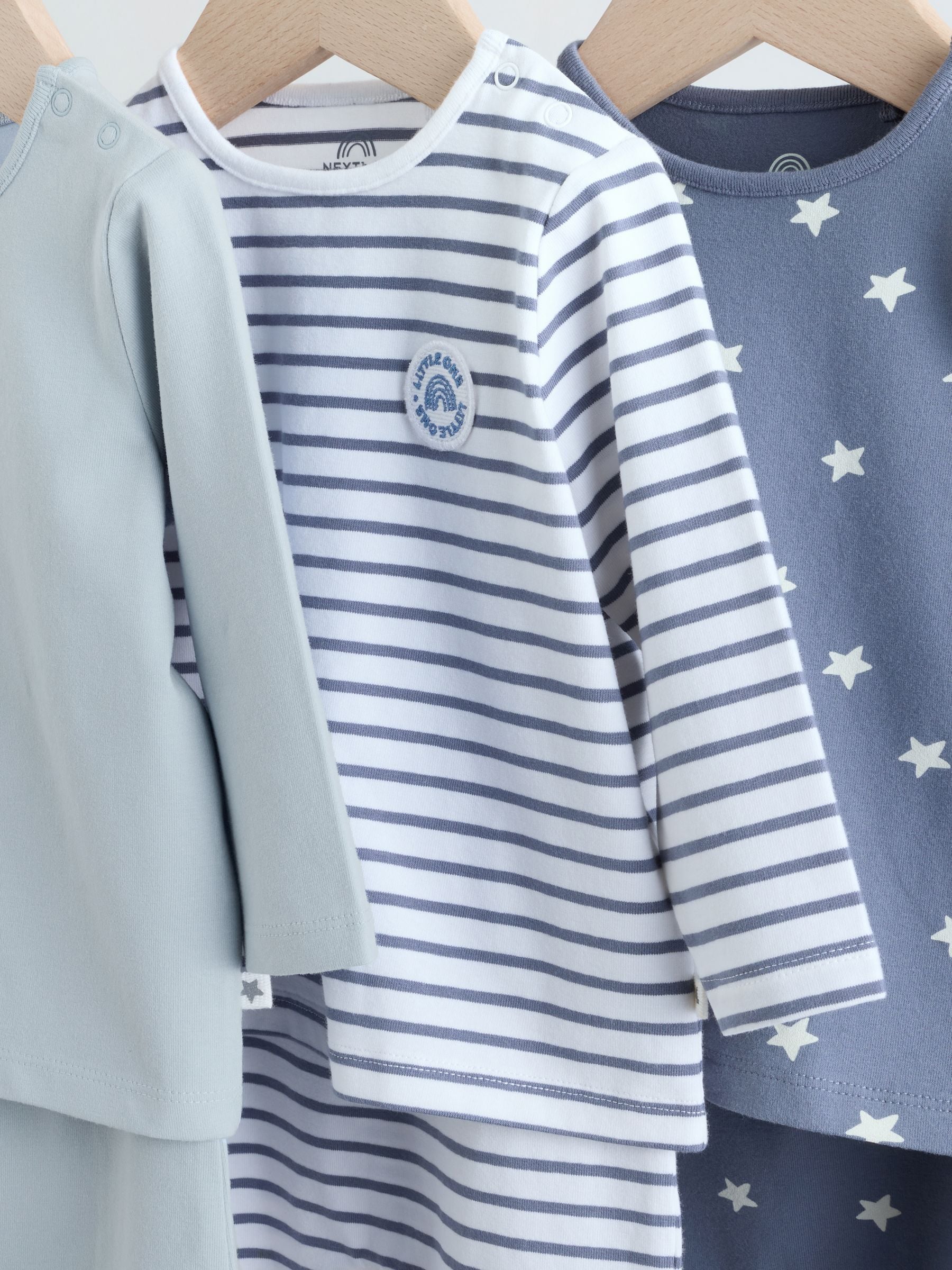 Blue Hello World Tops and Leggings 6 Piece Baby Set (0mths-3yrs) image 4