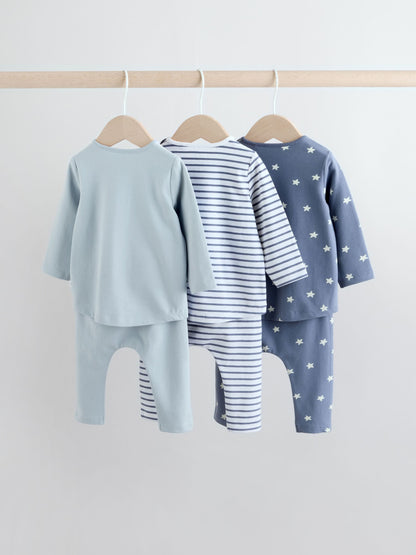 Dsiney Kidz - Blue Hello World Tops and Leggings 6 Piece Baby Set (0mths-3yrs) image 2