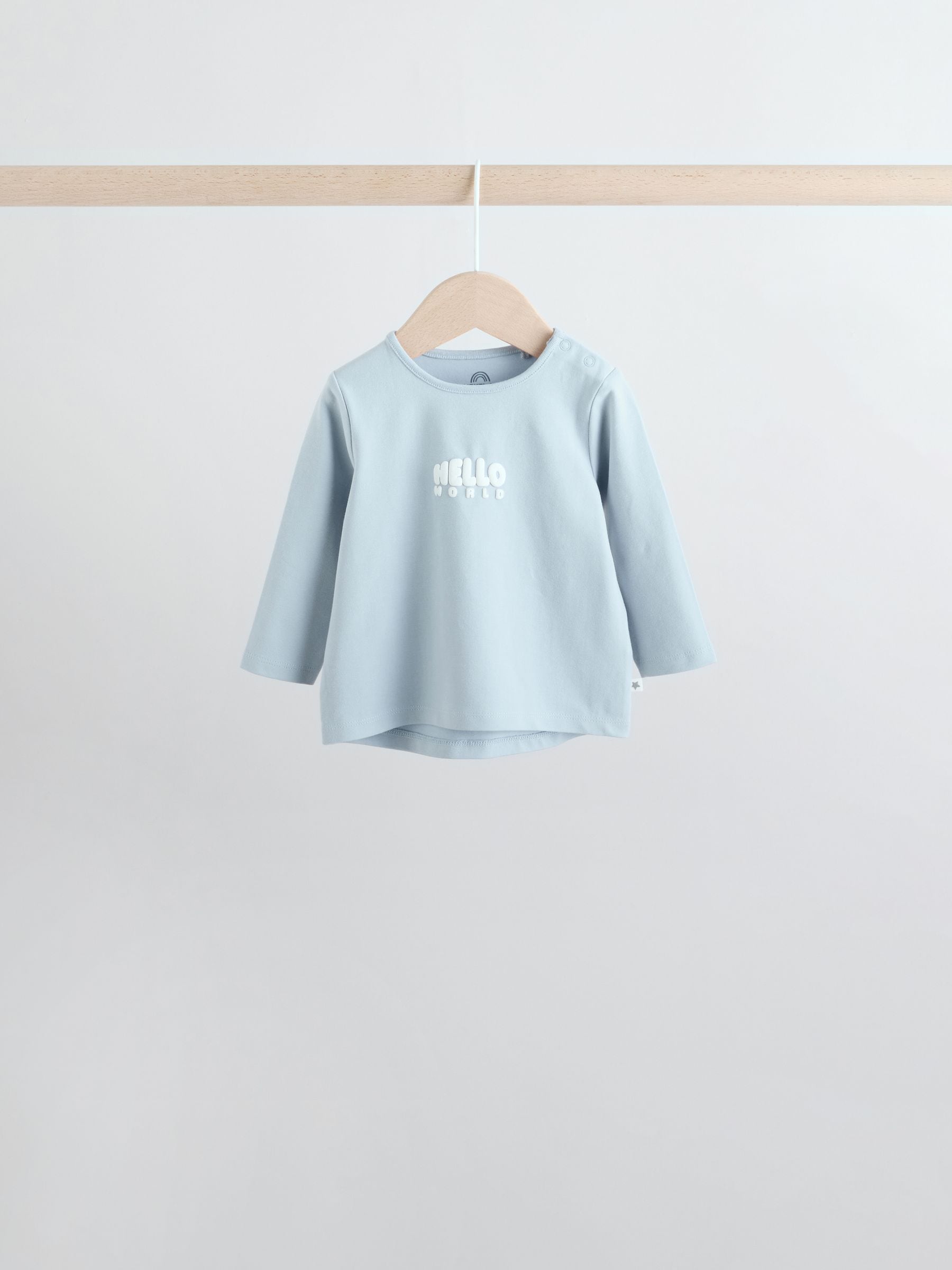 Dsiney Kidz - Blue Hello World Tops and Leggings 6 Piece Baby Set (0mths-3yrs) image 3