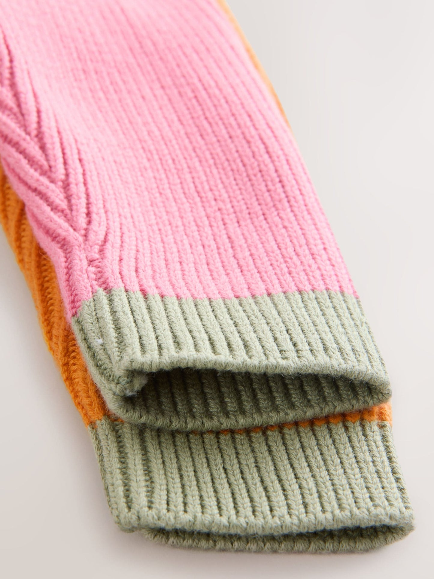 Bright Colour Block Embroidered Baby Cardigan (0mths-2yrs)