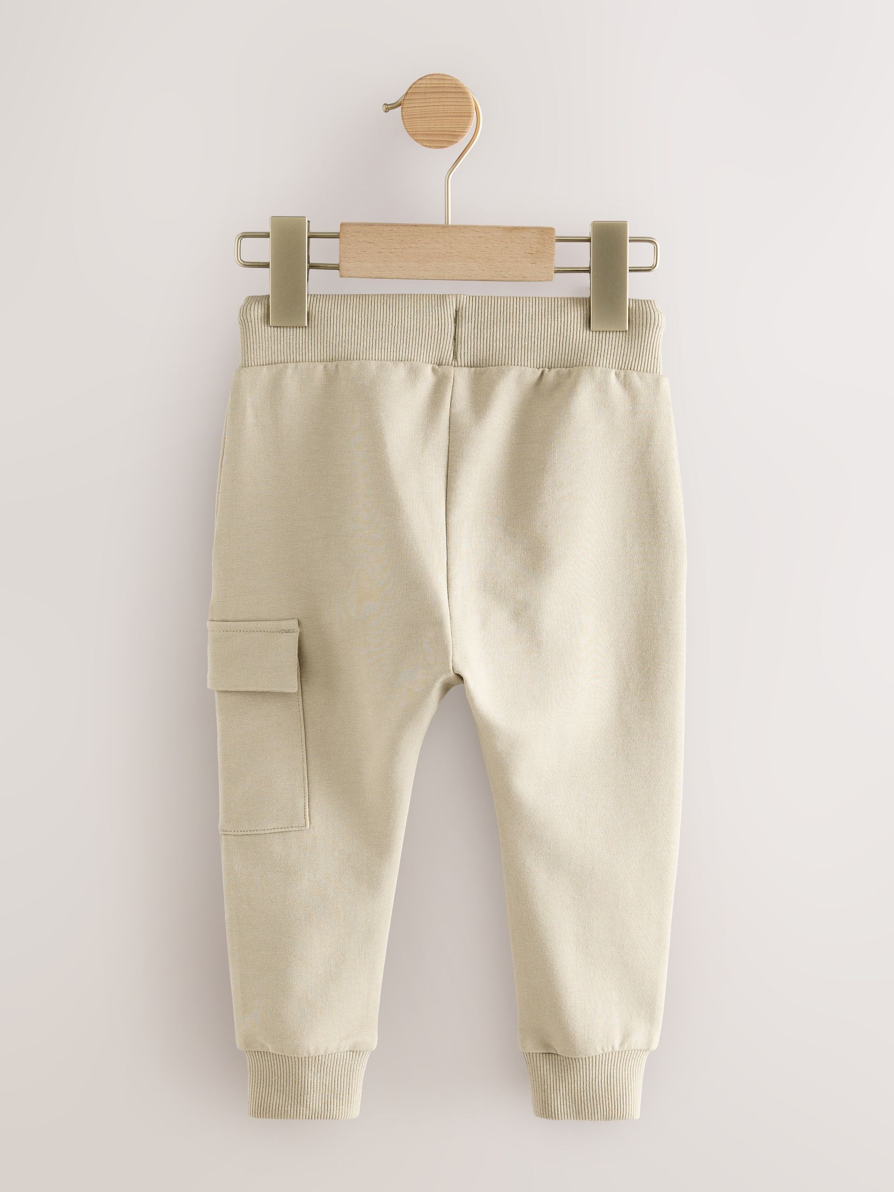 Neutral Skinny Utility Joggers (3mths-7yrs) image 2