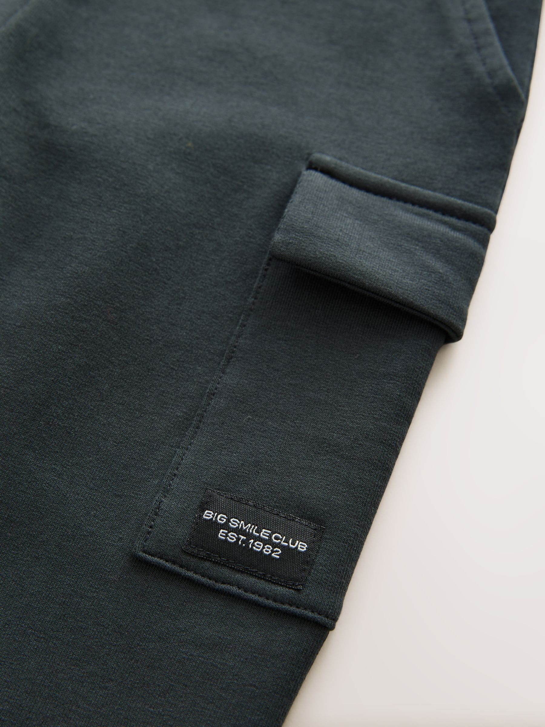 Charcoal Grey Skinny Utility Joggers (3mths-7yrs) image 3