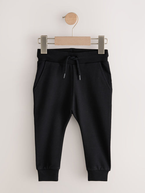 Black Classic Jersey Joggers (3mths-7yrs) image 1