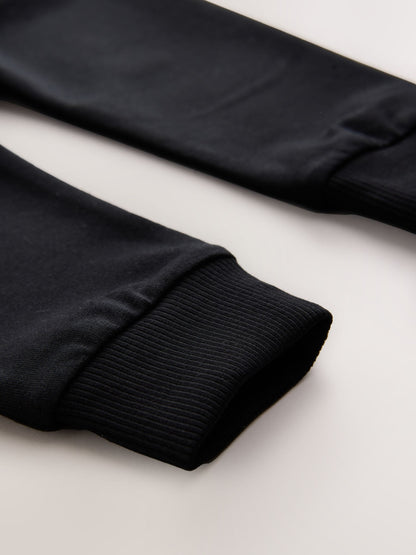 Black Classic Jersey Joggers (3mths-7yrs) image 4