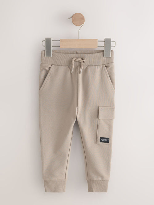 Ecru Skinny Utility Joggers (3mths-7yrs) image 1