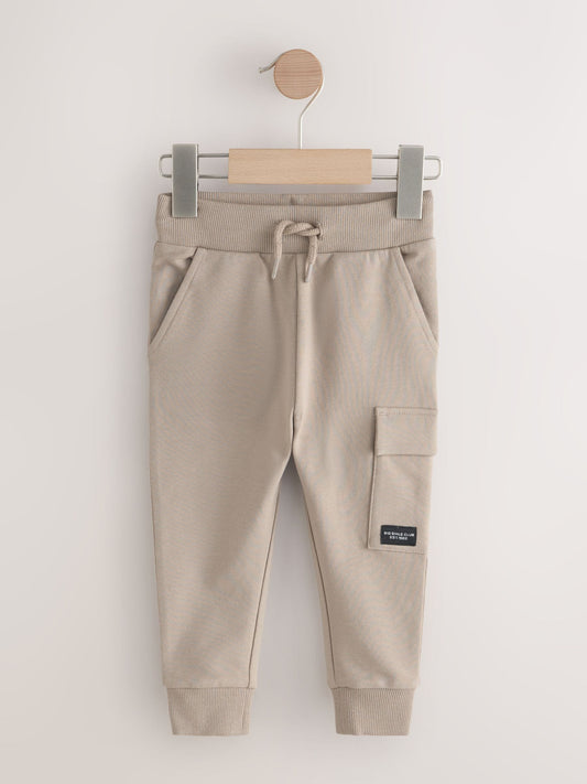 Ecru Skinny Utility Joggers (3mths-7yrs) image 1