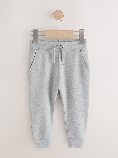 Grey Marl Classic Jersey Joggers (3mths-7yrs) image 1