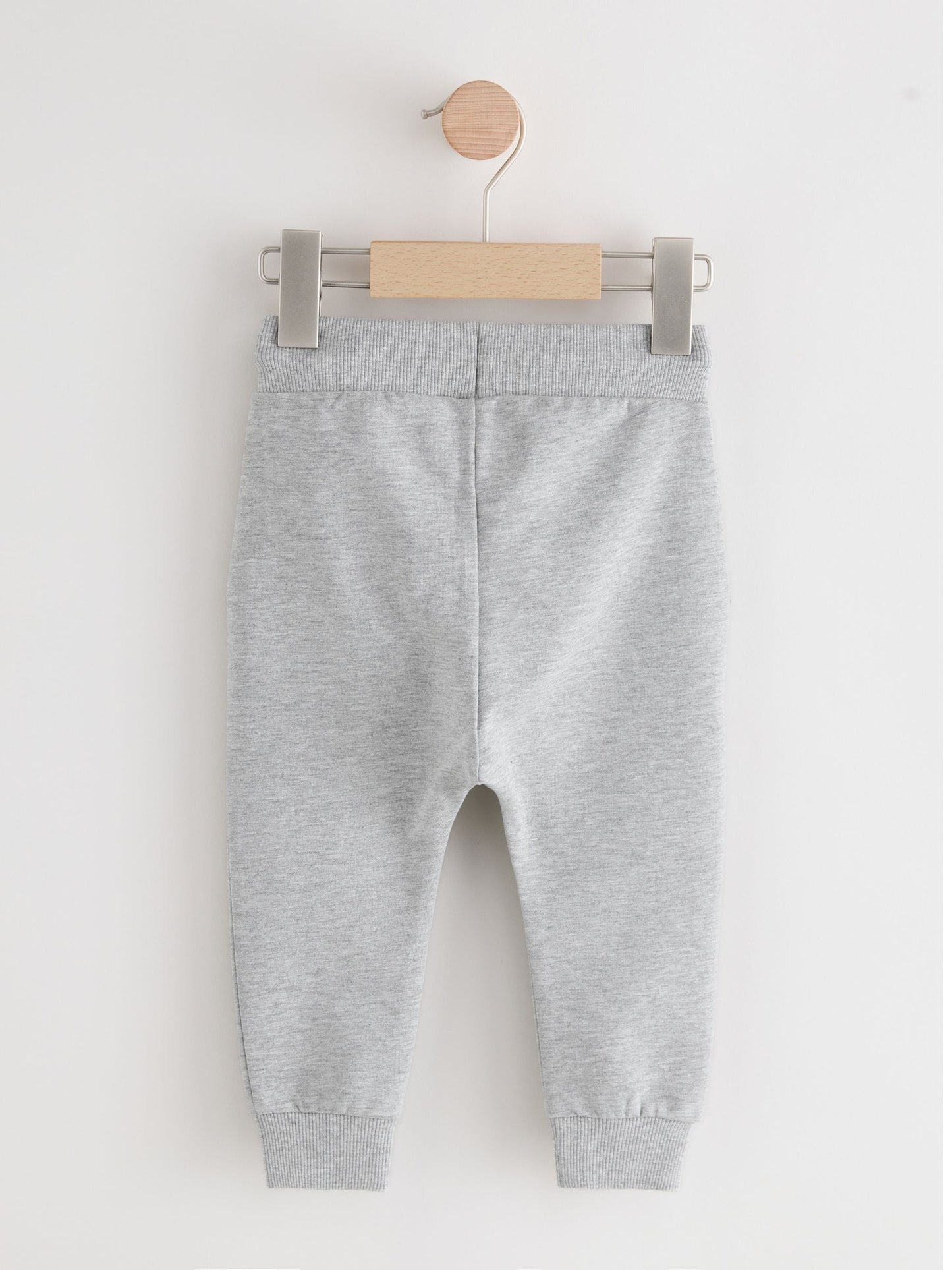 Grey Marl Classic Jersey Joggers (3mths-7yrs) image 2