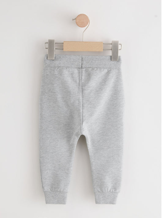 Grey Marl Classic Jersey Joggers (3mths-7yrs) image 2