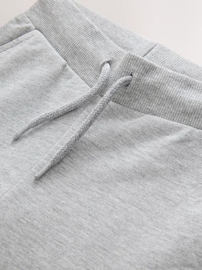 Grey Marl Classic Jersey Joggers (3mths-7yrs) image 3